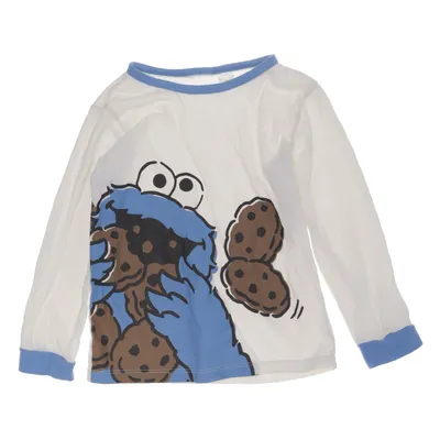 T-shirt à manches longues (Blanc) de Sesame Street