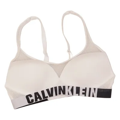 Sports bra (White, Black) from Calvin Klein Elastane, Polyamide