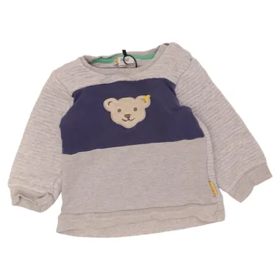 Sweatshirt (Gray, Blue) from Steiff Polyester