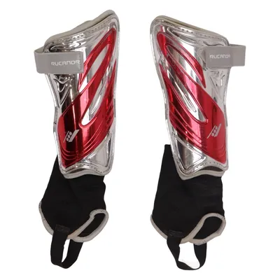 Shin guard (Red, Silver, Black) from Rucanor