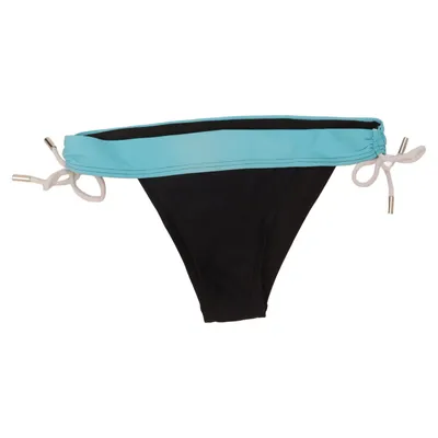Bas de bikini (Noir, Turquoise) de Life Beach Élasthane, Polyamide