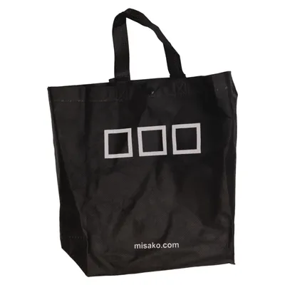 Sac en toile (Noir) de Misako