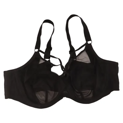 Bra (Black) from Elomi Cotton, Elastane, Polyamide, Polyester