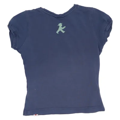 T-shirt (Bleu) de Ampelmann Élasthane, Coton biologique