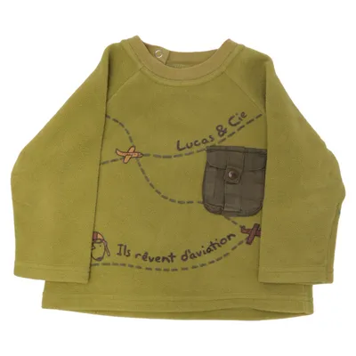 Sweatshirt (Green) from Sergent Major Polyester
