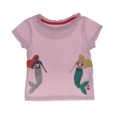 T-shirt (Rose, Blanc) de Joules Coton