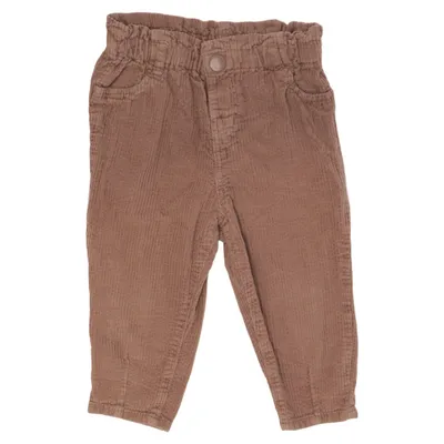 Pantalon en velours (Beige) de H&M Coton