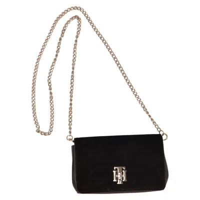 Skuldertaske (Sort) fra Tommy Hilfiger Polyester, Polyurethan