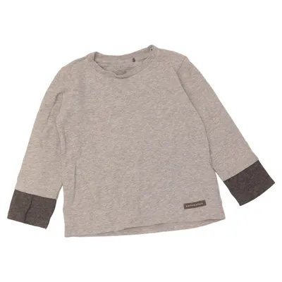 Long sleeve T-shirt (Gray) from Bellybutton Elastane, Organic cotton