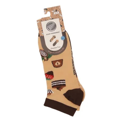 Socks (Beige, Multicolored) from Many Mornings Cotton, Elastane, Polyamide