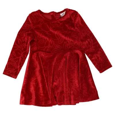 Kjole (Rød) fra F&F Kids Elastan, Polyester