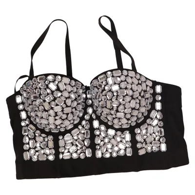 Bustier (Svart) från GiorGia Elastan, Polyester