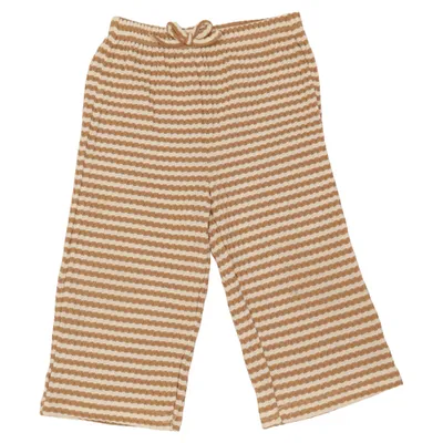 Pantalon (Marron, Blanc)