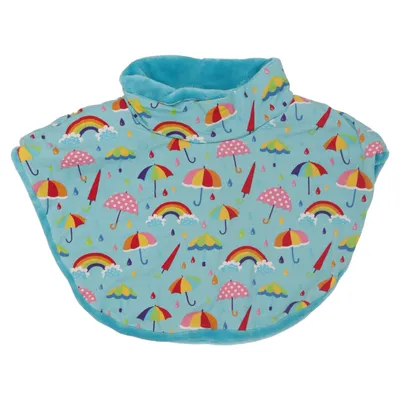 Poncho (Blå, Flerfarvet) fra Babauba Bomuld, Elastan, Polyester