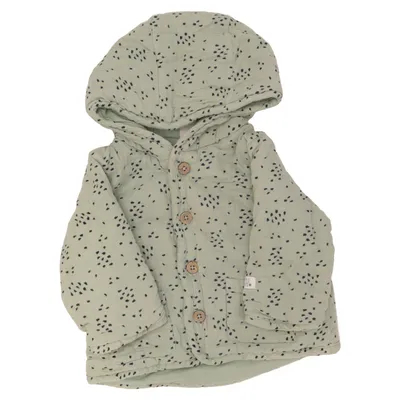 Jacket (Green) from Topomini Cotton, Recycled polyester