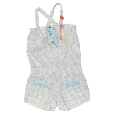 Barboteuse (Bleu, Blanc) de Cakewalk Coton, Polyester