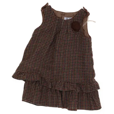Klänning (Brun, Flerfärgad) från Zara Baby Polyamid, Polyester, Ull