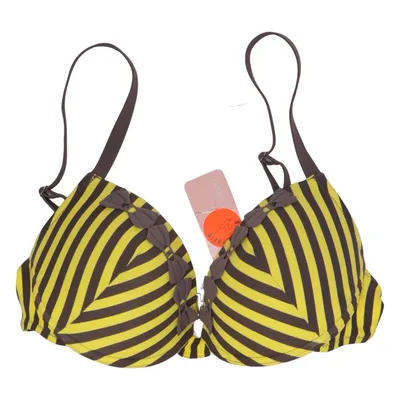 Bikini top (Geel, Zwart) van Antigel Elastaan, Polyamide, Polyester, Polyurethaan