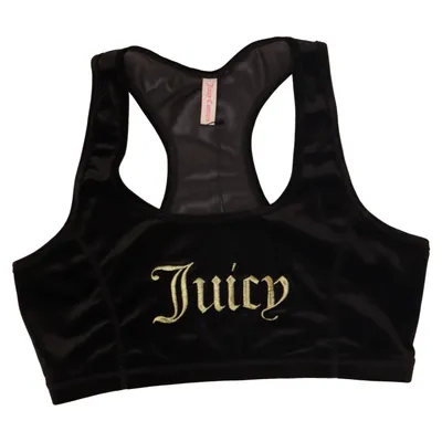 Brassière (Noir) de Juicy Couture Élasthane, Polyester