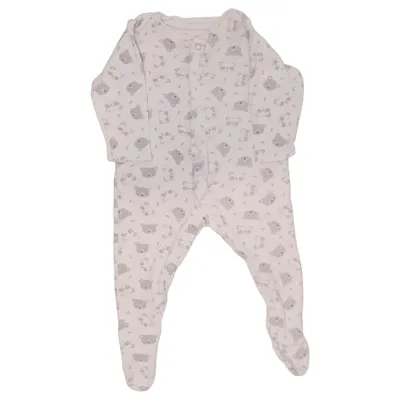 Rompers (White, Gray) from Primark Baby Cotton
