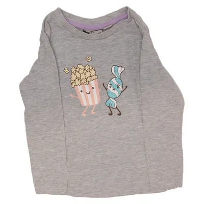 Long sleeve T-shirt (Gray) from Alive Cotton, Viscose