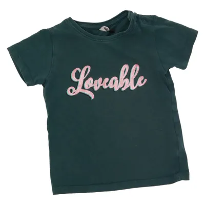 T-shirt (Grön) från Baby Bomull, Elastan