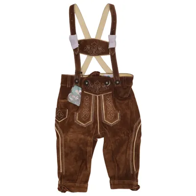 Lederhosen (Brown) from Isar-Trachten Leather