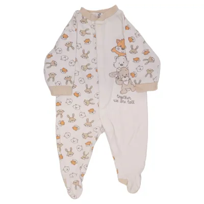 Sparkdräkt (Vit, Beige, Flerfärgad) från Baby Club by C&A Bomull