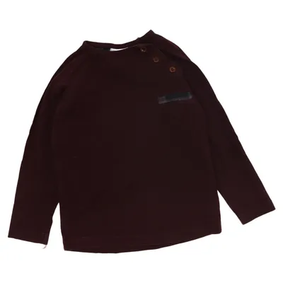 Long sleeve T-shirt (Purple) from Mini Mize Cotton