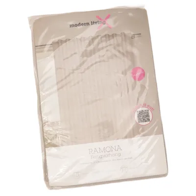 Gardin med rynkebånd (Ramona) fra Modern Living Bomuld, Polyester