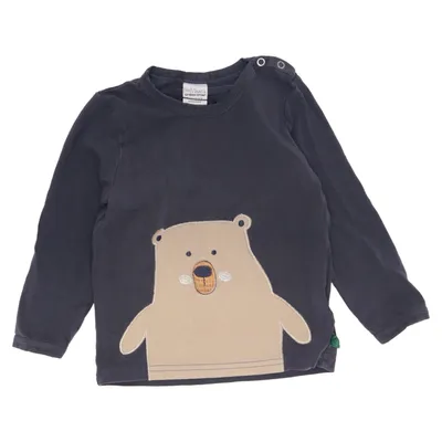 Long sleeve T-shirt (Blue, Beige) from Fred's World by Green Cotton Cotton, Elastane