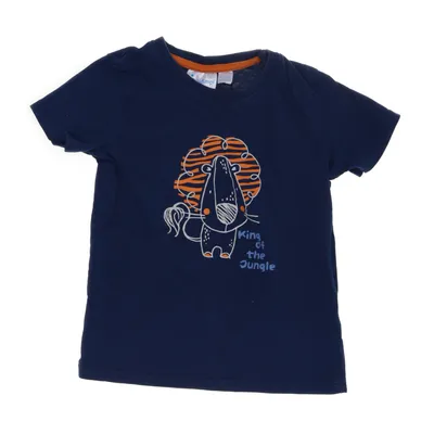 T-shirt (Blå, Orange, Vit) från Impidimpi Ekologisk bomull