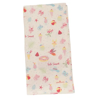 Torchon de cuisine (Blanc, Multicolore) de Greengate Coton