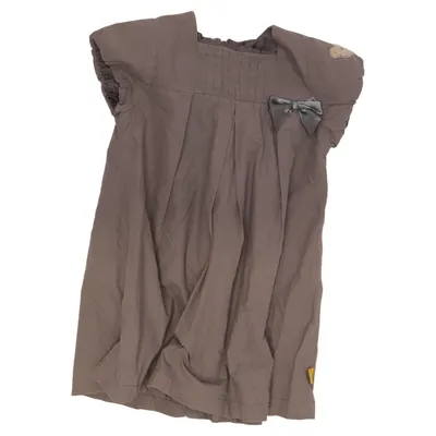 Dress (Gray) from Steiff Cotton, Polyester