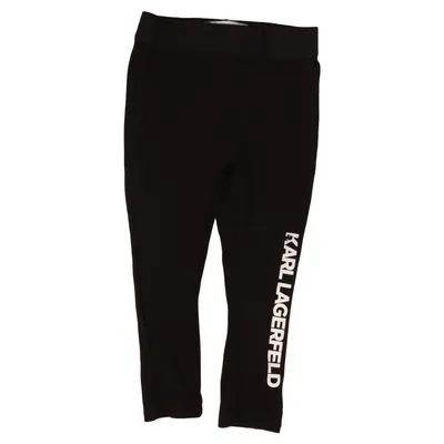Leggings (Svart) från Karl Lagerfeld Kids Elastan, Polyamid, Viskos