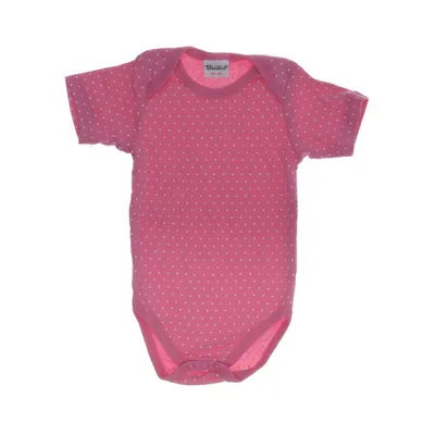 Body (Rosa, Vit) från Bambino Bomull