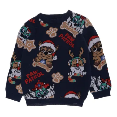 Pull de Noël (Bleu, Multicolore) de Paw Patrol Acrylique, Polyester