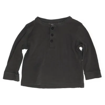 Henley shirt (Groen) van Skill Katoen