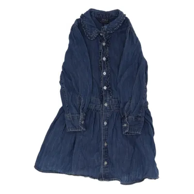 Jeansklänning (Blå) från Polo Ralph Lauren Bomull