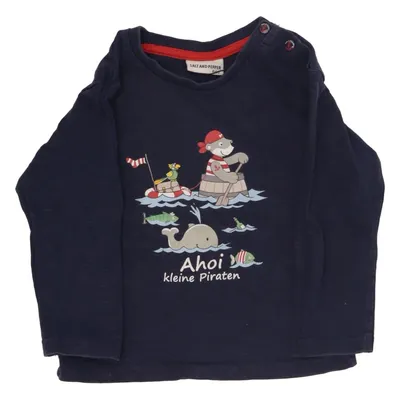 T-shirt à manches longues (Bleu, Multicolore) de Salt and Pepper