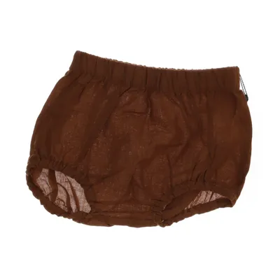 Shorts (Brun) fra Monkind Linned, Økologisk bomuld