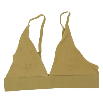 Bralette (Grön) från Baserange Elastan, Ekologisk bomull
