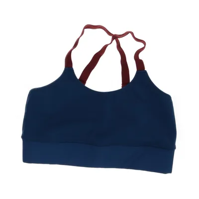 Sports bra (Blue, Red) from KCA-Lab Elastane, Polyamide