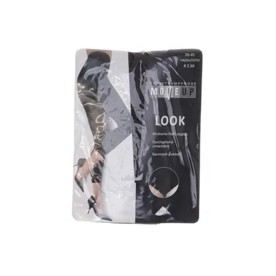 Nylon panty (Zwart) van Move Up