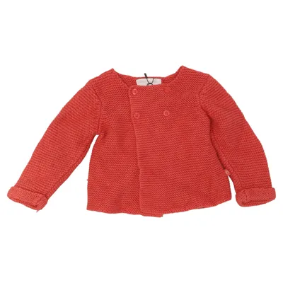 Cardigan (Rouge) de Cadet Rousselle Coton, Laine