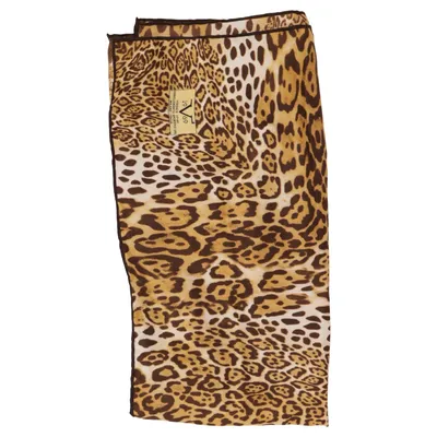 Cache-col (Marron, Noir, Beige) de Versace 1969 Polyester