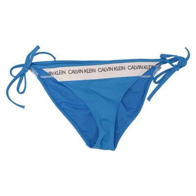 Bikiniunderdel (Blå) fra Calvin Klein Swimwear Elastan, Polyamid