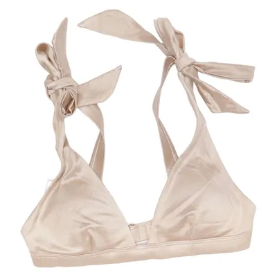 Bikini top (Beige) from H&M Elastane, Polyamide, Polyester