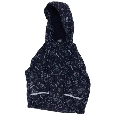 Rain jacket (Blue, White, Multicolored) from Kiki & Koko Polyester, Polyurethane, Viscose