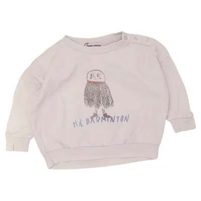 Sweatshirt (Mr. Badminton) von Bobo Choses Elasthan, Bio-Baumwolle, Polyester